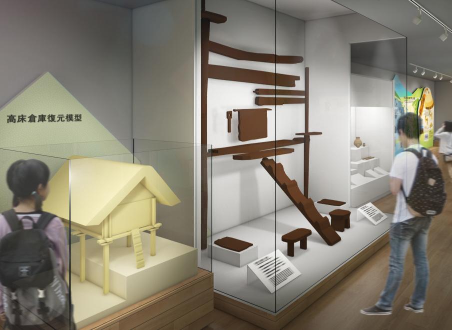 弥生時代展示