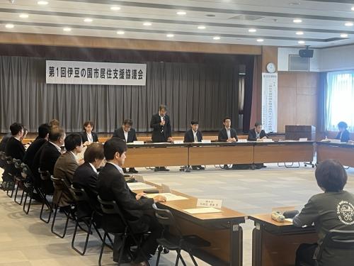 伊豆の国市居住支援協議会市長あいさつ