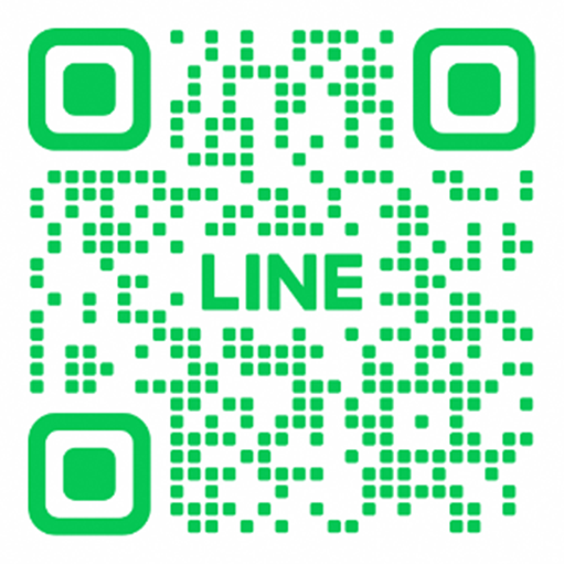 LINE友だち追加QR緑