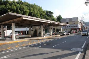 長岡温泉駅（バスターミナル）画像