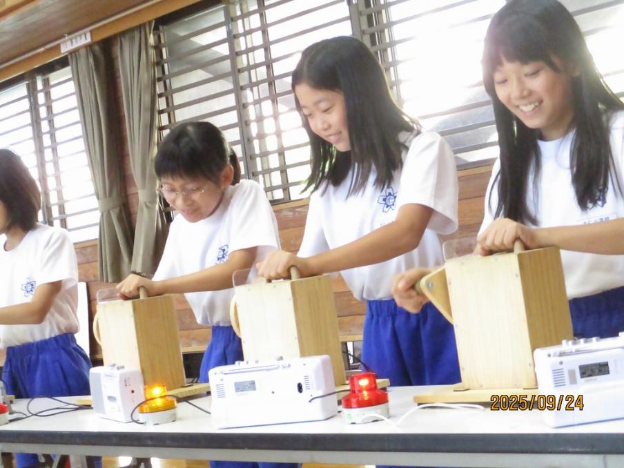 コーナーワーク（キッズ発電所）実施