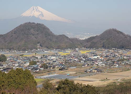 守山からの富士山