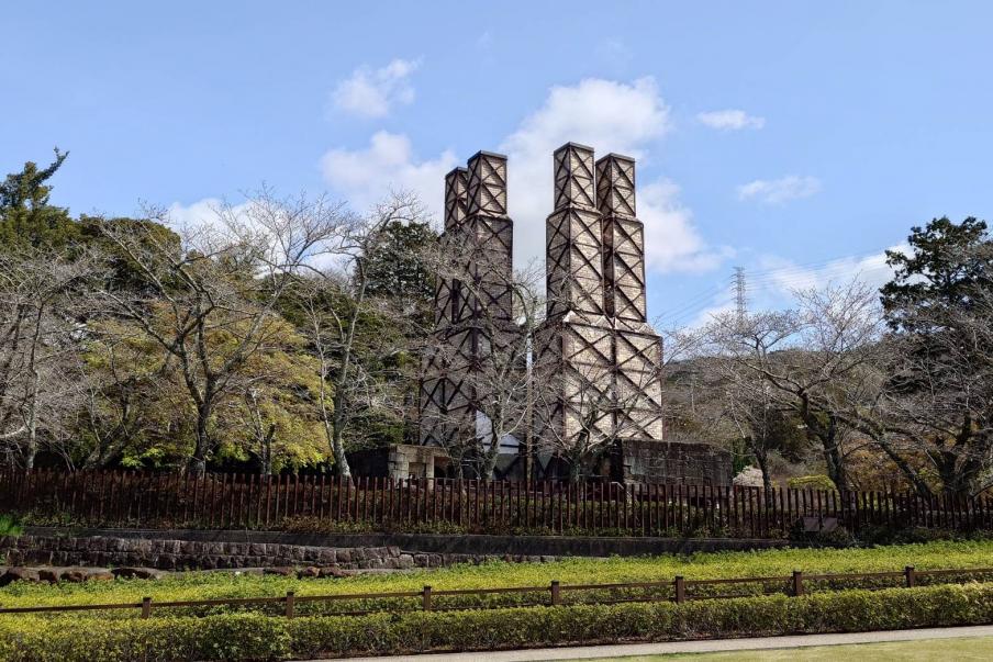 韮山反射炉のソメイヨシノ（令和8年3月27日）