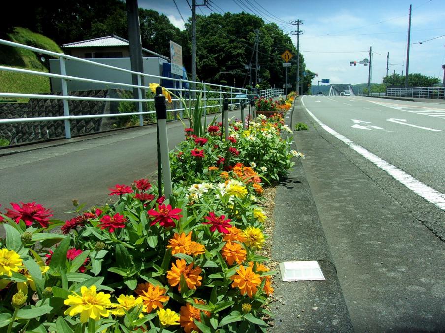 小坂区大門橋西花壇1