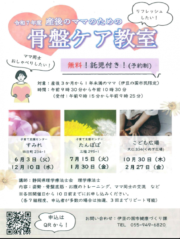 骨盤ケア表