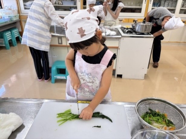 幼児親子クッキング4