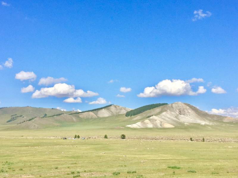 モンゴルの風景写真