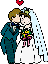 結婚式のイラスト