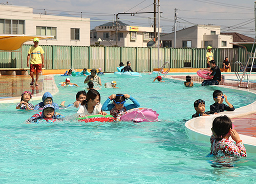 7月14日広瀬公園水泳プールがオープン！1