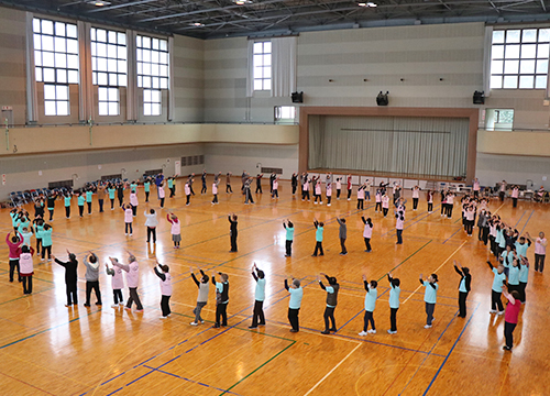 2月25日シニアクラブ伊豆の国が「伊豆の国市レクダンス講習会」を開催2