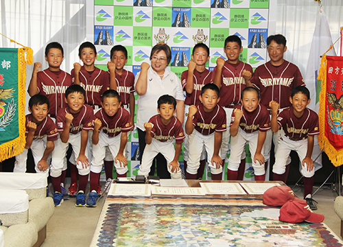 7月24日市内少年軟式野球チームが2大会で県大会出場へ3