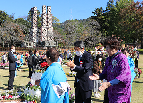 お披露目式市長