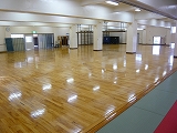 韮山体育館卓球場