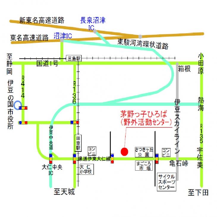 交通案内図