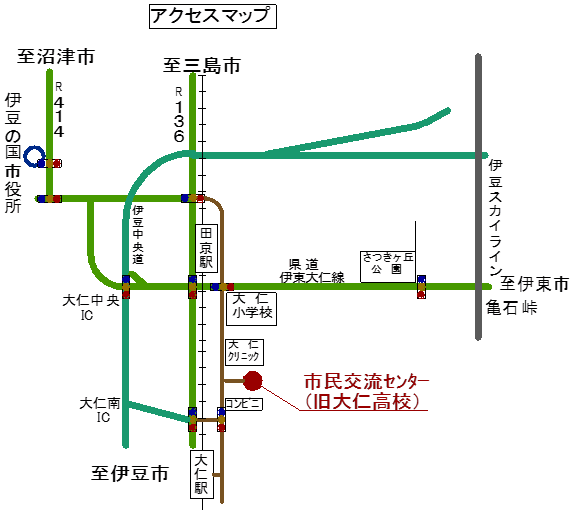 地図（施設周辺）