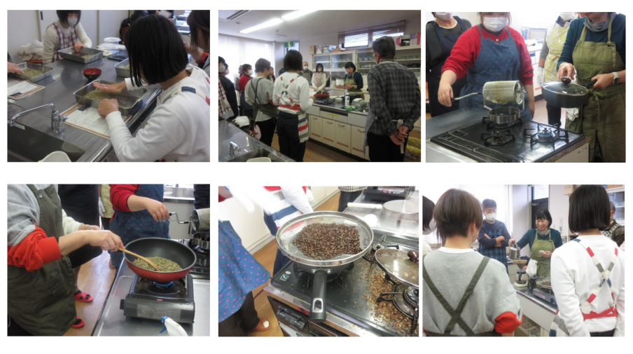 コーヒー焙煎体験