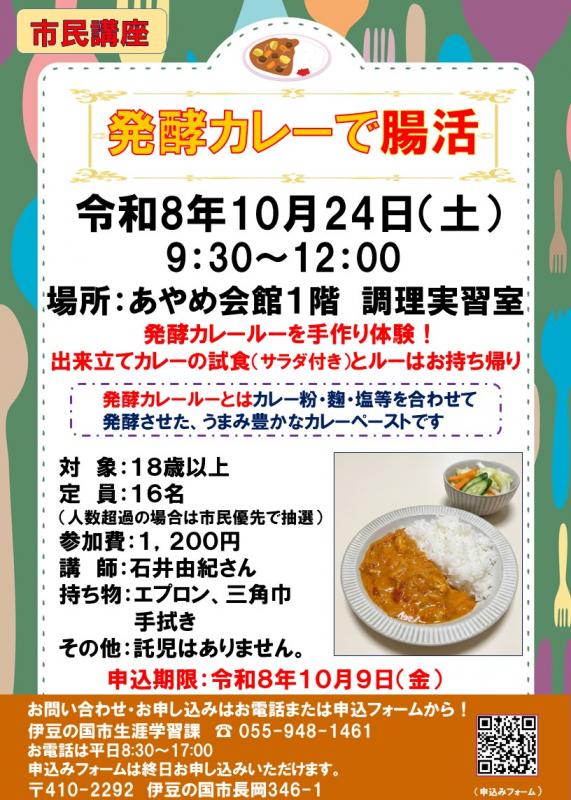 発酵カレーで腸活