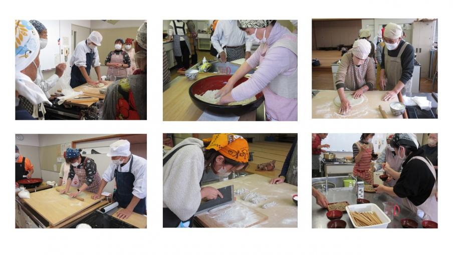 楽しいそば打ち体験