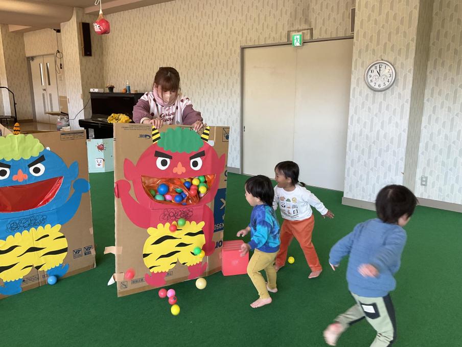 ひまわり保育園大仁分園2月の様子